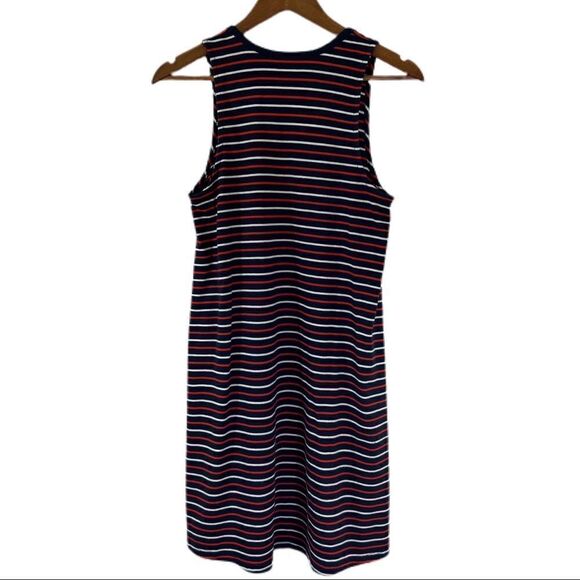 Madewell Red, White and Blue Highpoint Tank Dress. Size Small. Good Condition!! - Picture 4 of 10